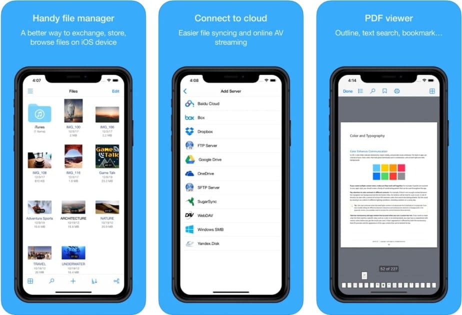 free file manager in iphone
