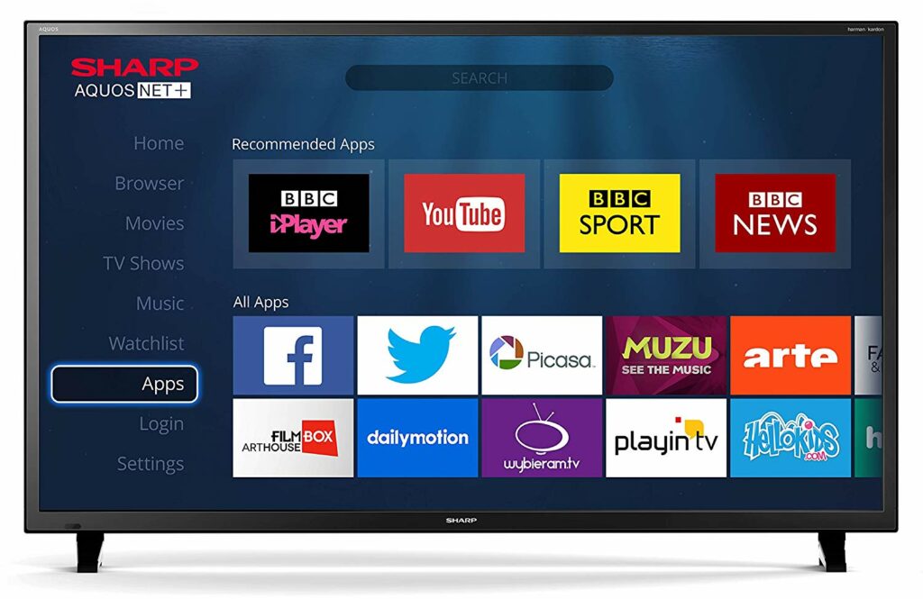 How to Download Apps on Sharp Smart TV